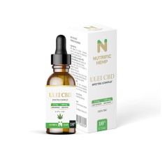 Ulei CBD 10% cu spectru complet, 10ml, Nutrific