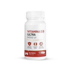 Vitamina D3 Ultra, 5000 UI, 30 capsule, Nutrific 