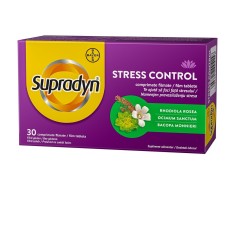 Supradyn Stress Control, 30 comprimate filmate, Bayer