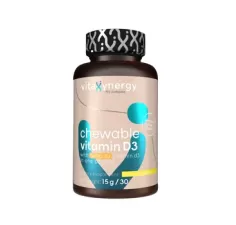 Vitamina D3, 5000 UI, 30 tablete masticabile, Vitaxynergy