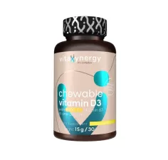 Vitamina D3, 4000 UI, 30 tablete masticabile, Vitaxynergy