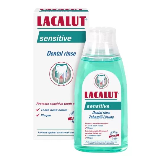 Lacalut Sensitive, apa de gura, 300ml, Zdrovit