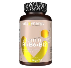 Vitamin B1+B6+B12, 30 tablete, Vitaxynergy