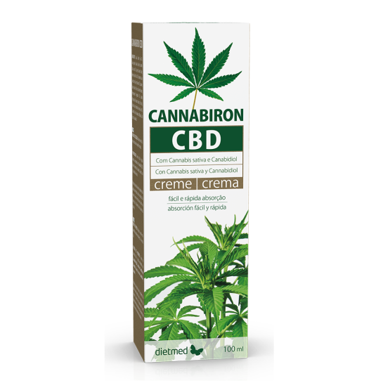 Cannabiron CBD, crema, 100ml, Dietmed