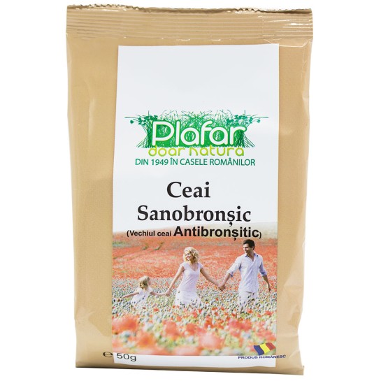 Ceai sanobronsitic (antibronsitic), 50g, Plafar
