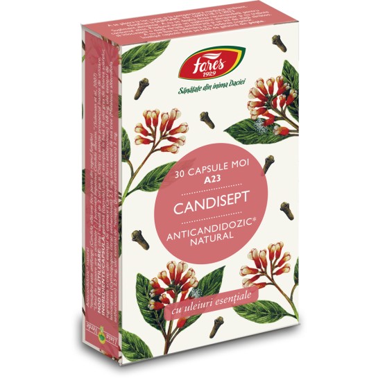 Candisept A23, 30 capsule moi, Fares 