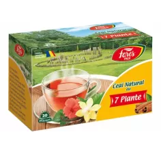 Ceai natural 7 plante, 20 plicuri, Fares