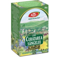 Ceai curatarea sangelui, P125, 50g, Fares