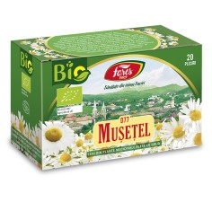 Ceai de musetel Bio D77, 20 plicuri, Fares