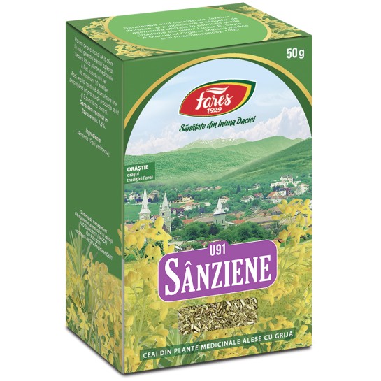 Ceai Sanziene iarba U91, 50g, Fares 