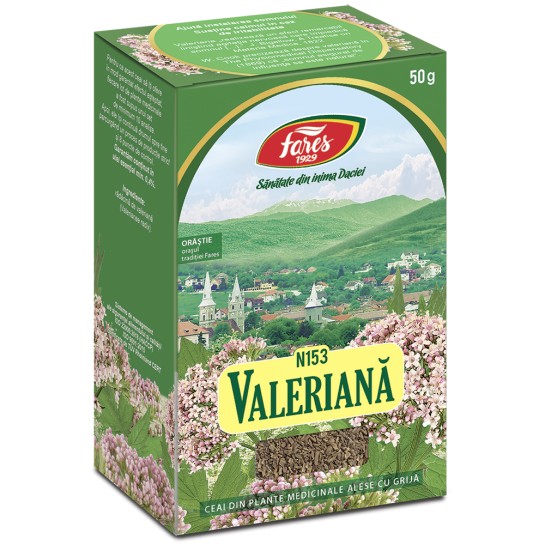 Ceai Valeriana N153, 50g, Fares