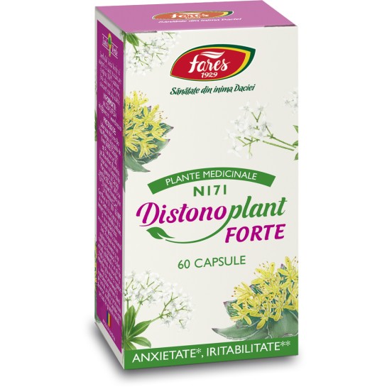 Distonoplant Forte N171, 60 capsule, Fares 