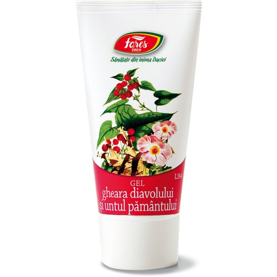 Gel ghiara diavolului si untul pamantului, L94, 50ml, Fares