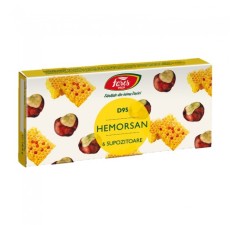 Hemorsan, D95, 6 supozitoare, Fares