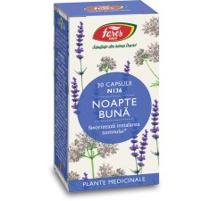 Noapte buna N136, 30 capsule, Fares 