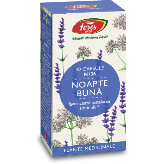 Noapte buna N136, 30 capsule, Fares 