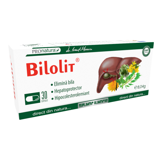 Bilolit, 30 capsule, Pro Natura
