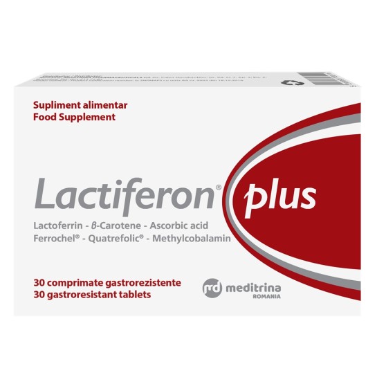 Lactiferon plus, 30 comprimate, Meditrina Pharmaceuticals 