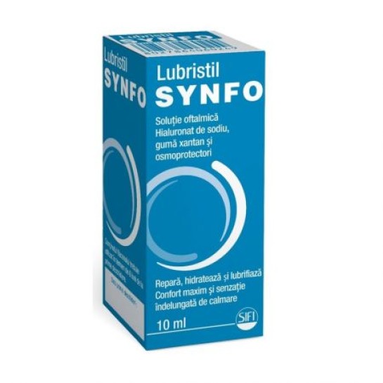 Lubristil Synfo, solutie oftalmica, 10ml, Sifi