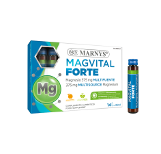 Magvital Forte, 375mg, Magneziu lipozomal, 14 fiole, Marnys