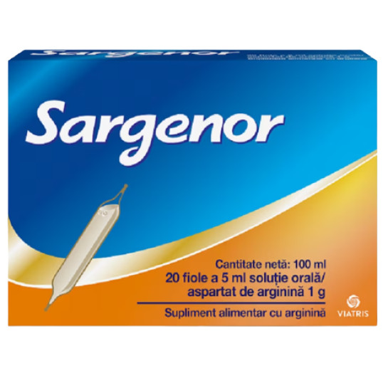 Sargenor, 20 fiole, Meda Pharma 