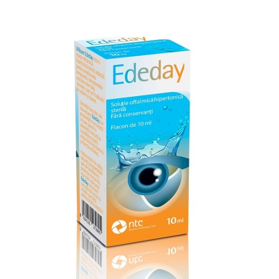 Ededay solutie oftalmica, 10ml, NTC