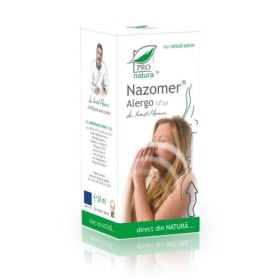 Nazomer Alergo Stop, 30ml, spray nazal, Pro Natura