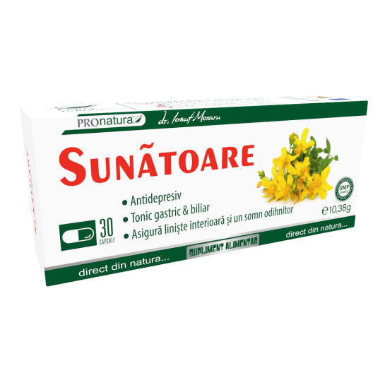 Sunatoare, 30 capsule, Pro Natura