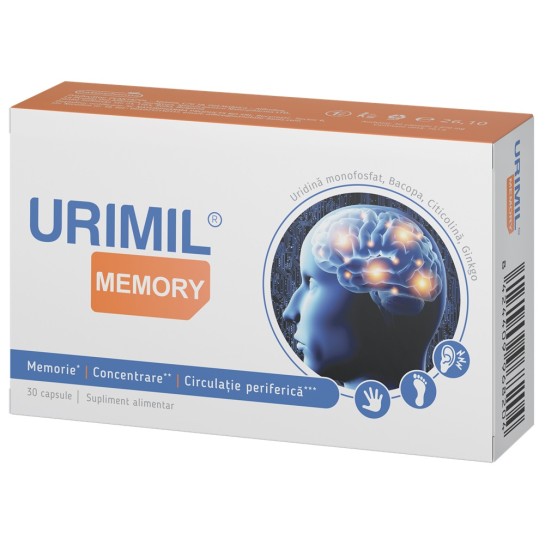 Urimil Memory, 30 capsule, Naturpharma 