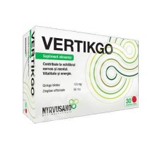 Vertikgo, 30 comprimate, Nyrvusano