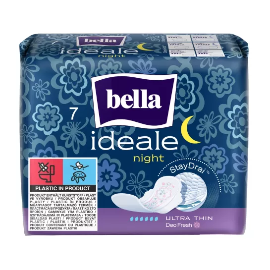 Bella Ideale Ultra Stay Drai Night absorbante igienice 7 buc