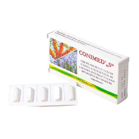 Conimed S, supozitoare, 10 bucati, Elzin Plant