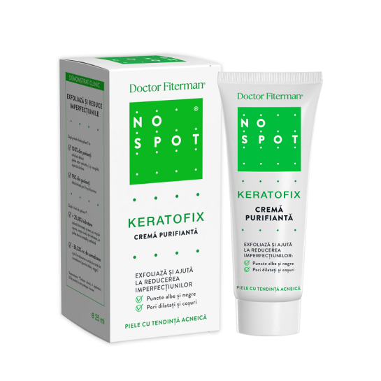 Doctor Fiterman No Spot Keratofix crema purifianta, 25ml