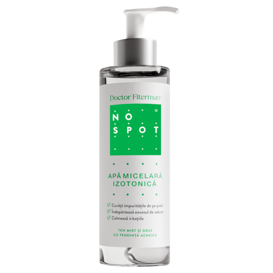 Doctor Fiterman No Spot apă micelară izotonică, 250ml