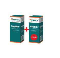 Septilin sirop 200 + 200 ml, 50% reducere la al 2-lea, Himalaya