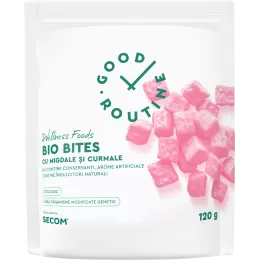 Bio Bites cu migdale si curmale, Good Routine, 120g, Secom