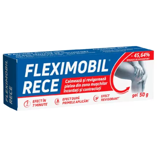 Fleximobil Rece, gel cu efect de racire, 50g, Fiterman