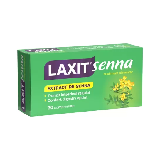 Laxit senna, 30 comprimate, Fiterman