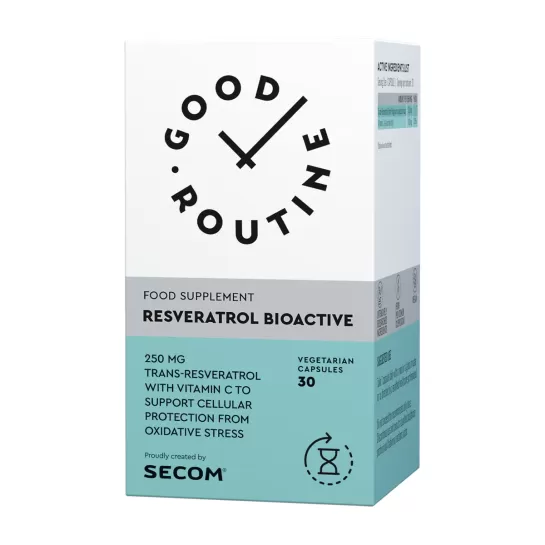 Resveratrol Bioactive, Good Routine, 30 capsule vegetale, Secom