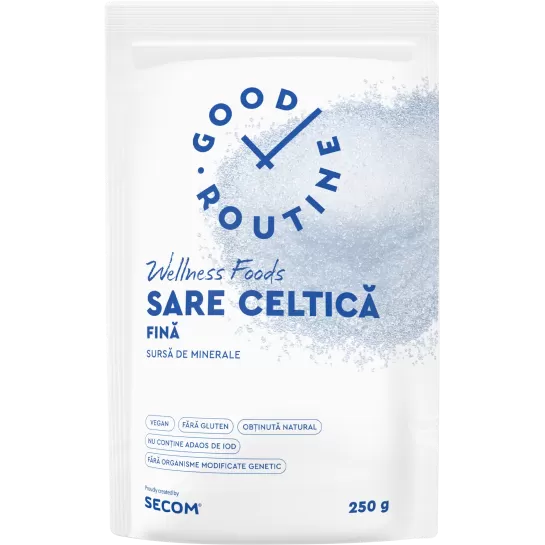 Sare celtica fina Good Routine, 250g, Secom