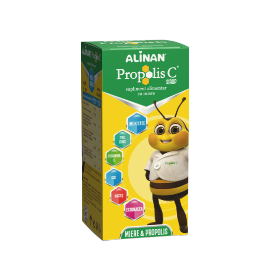 Alinan Propolis C sirop, 100ml, Fiterman Pharma