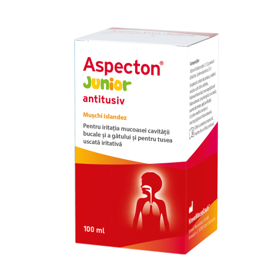 Sirop antitusiv Aspecton Junior, 100ml, Krewel Meuselbach