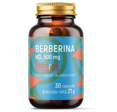 Berberina HCL, 500mg, 30 capsule, Remedia