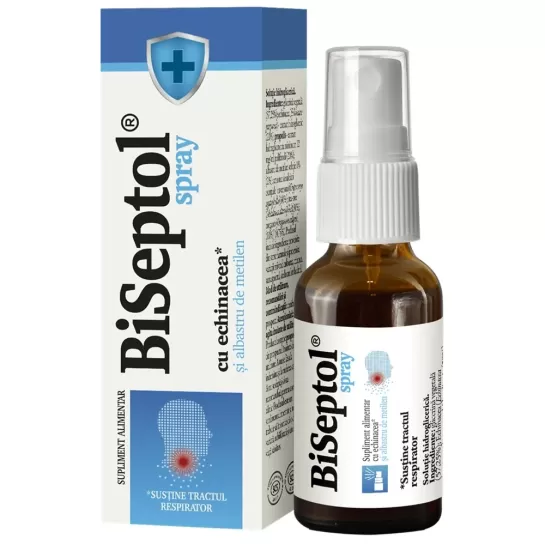 BiSeptol cu echinaceea si albastru de metilen spray, 20ml, Dacia Plant
