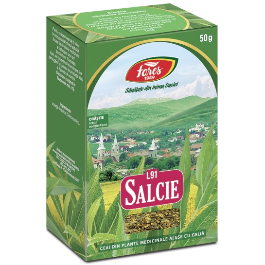 Ceai salcie scoarta L91, 50g, Fares