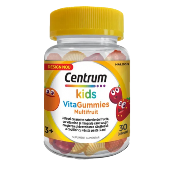 Centrum Kids VitaGummies Multifruct, 30 jeleuri, Haleon