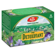 Ceai detoxifiant P142, 20 plicuri, Fares