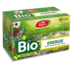 Ceai energie Bio F151, 20 plicuri, Fares