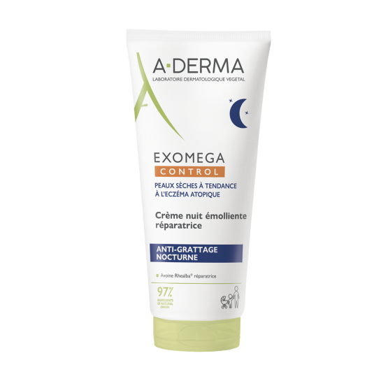 Aderma Exomega Control, crema de noapte, 200ml
