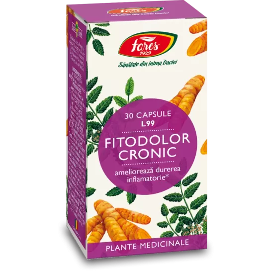 Fitodolor cronic L99, 30 capsule, Fares